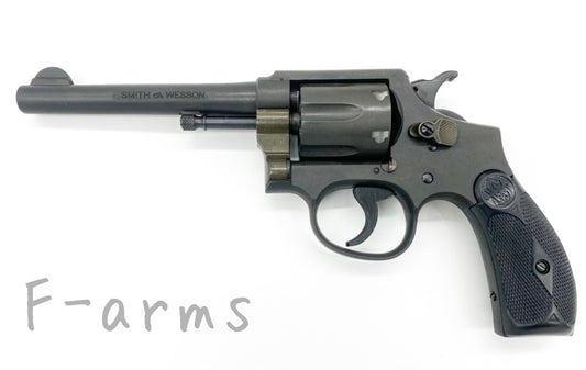 HWS S&W M1899 リボルバー HW ナチュラル仕様 4インチ 発火式モデルガン 全体写真 Fアームズ