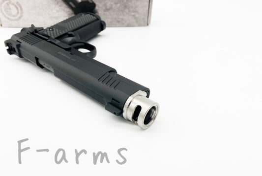 Carbon8 1911 コンペンセイター フロントディテール マズル周り カスタム仕様 Fアームズ