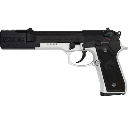 TANAKA WORKS タナカ Beretta 92F Professional Comp Evolution 2 ツートン モデルガン 左側面 ALGIMECコンペンセイター装着
