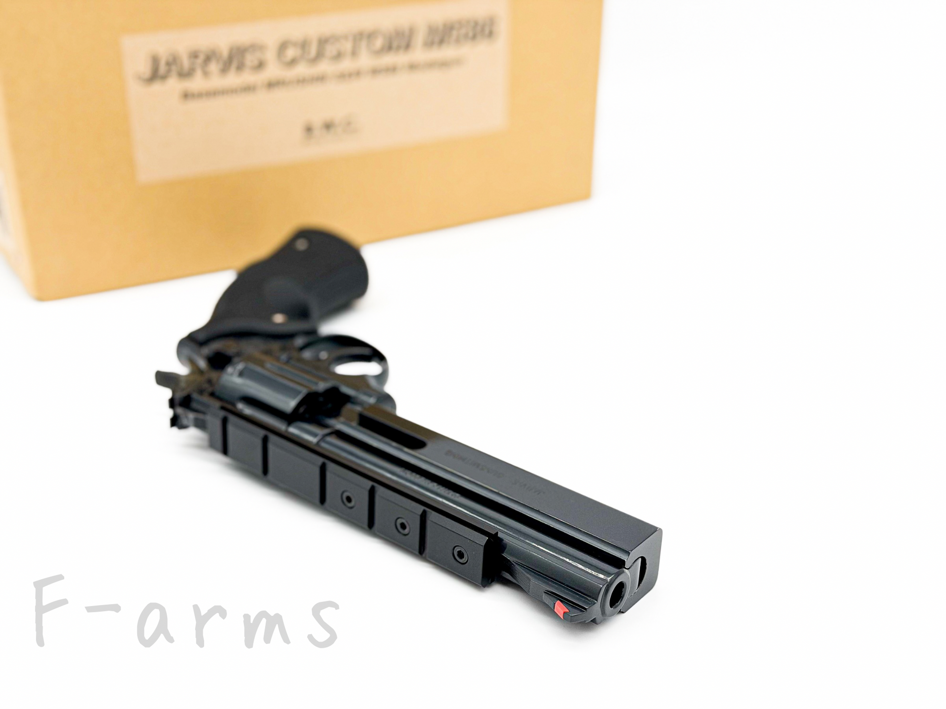 B.W.C JARVIS CUSTOM M586 BLACK MODEL モデルガン | カスタム – F