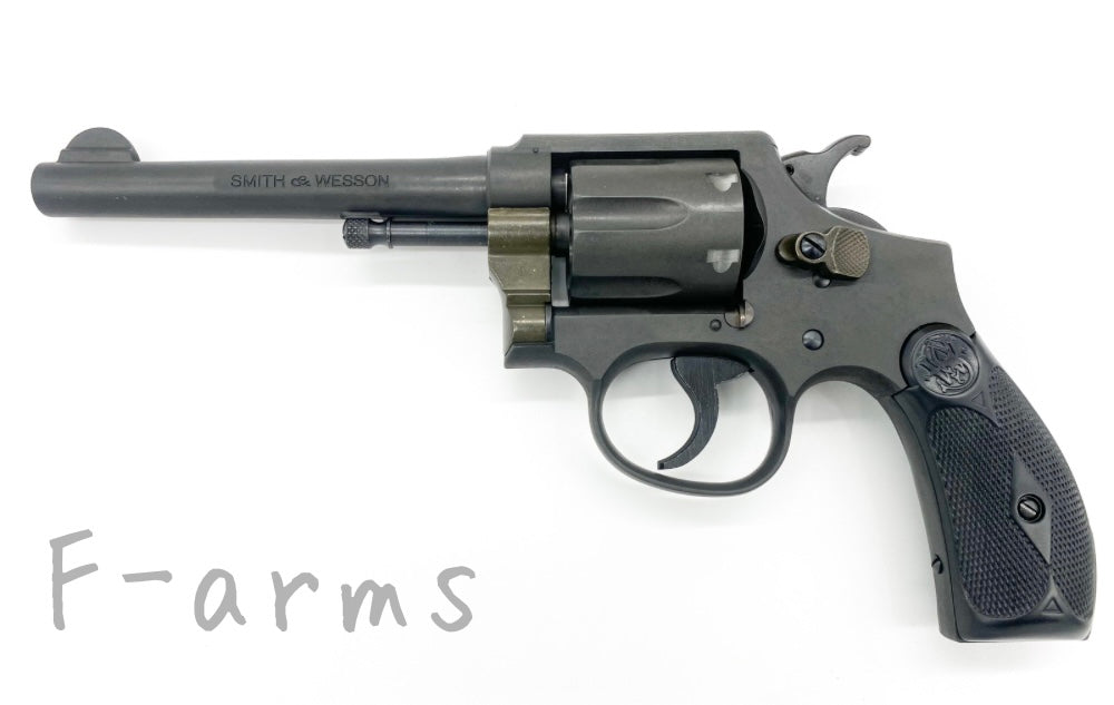 HWS S&W M1899 リボルバー HW ナチュラル仕様 4インチ 発火式モデルガン 全体写真 Fアームズ