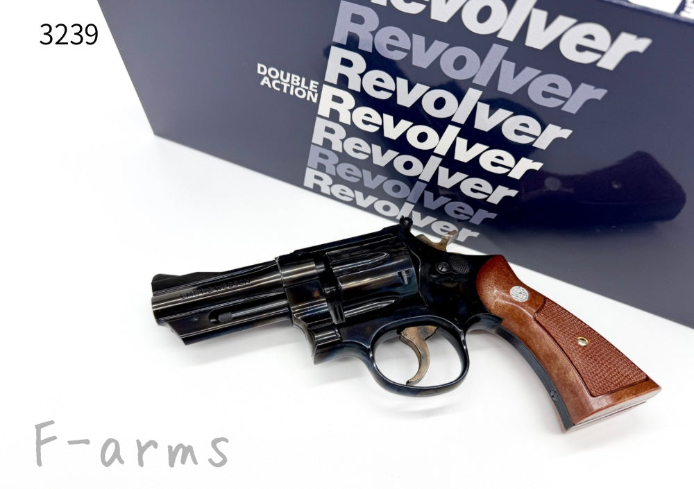 TANAKA WORKS タナカ S&W M27 The .357 Magnum 3-1/2inch スチールフィニッシュ モデルガン 左側面

