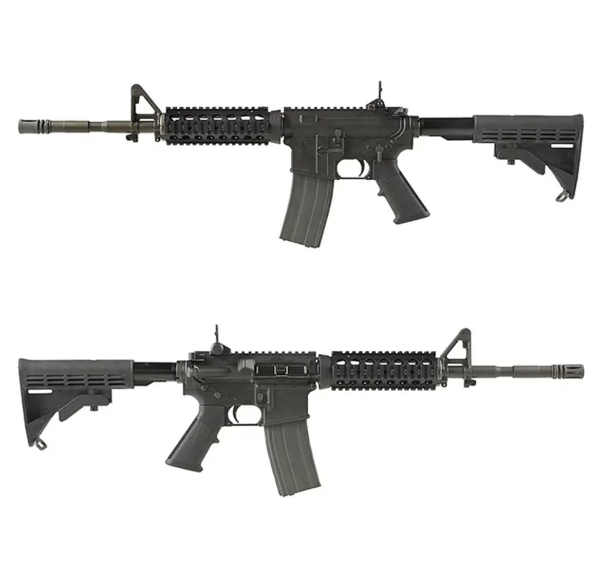 GHK M4 RAS 14.5inch CO2 ガスブローバックライフル AR V3 2026 JP ver. 右側面 CERAKOTEコーティング アルミダイキャストレシーバー
