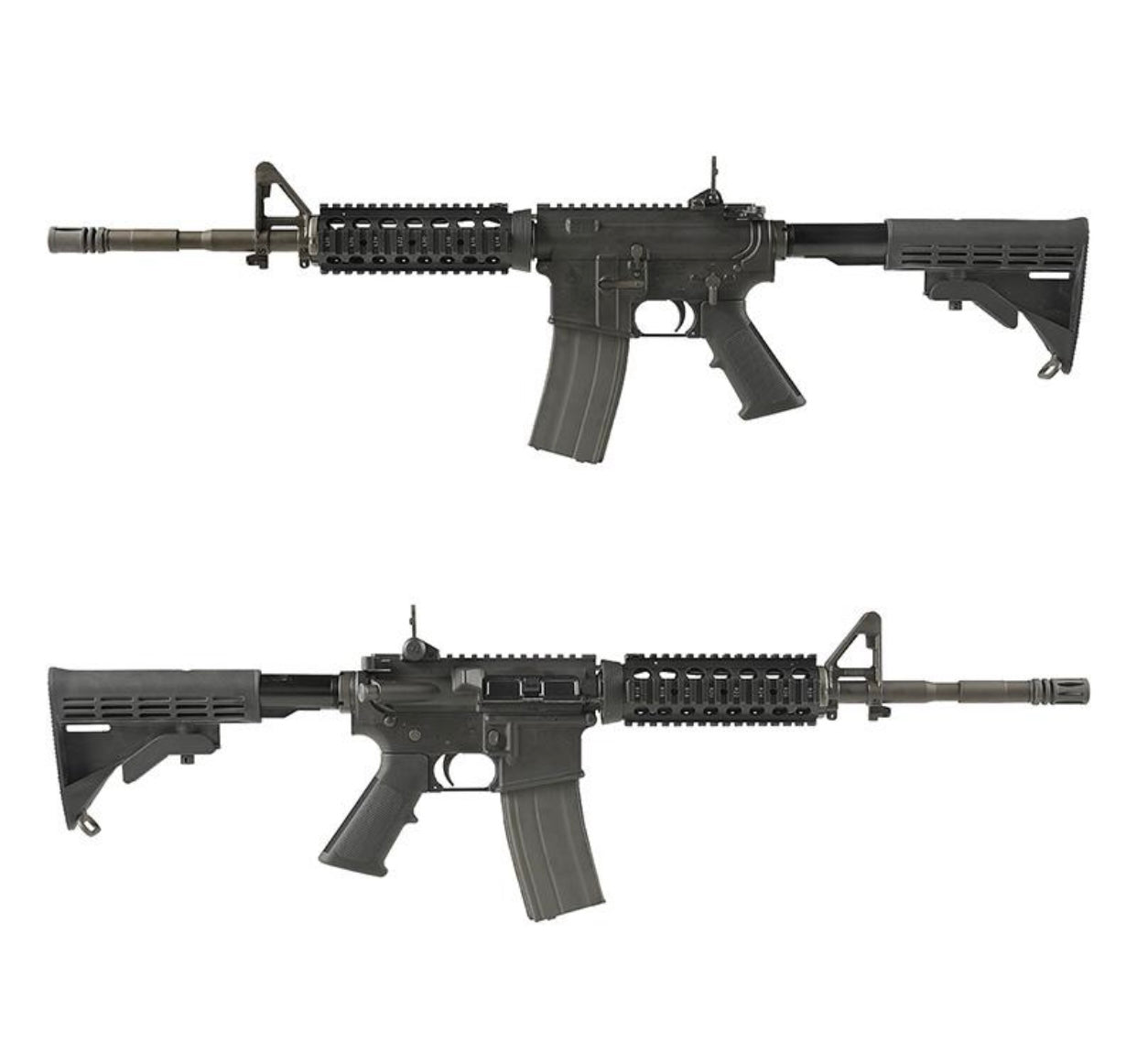 GHK Colt M4A1 RAS 14.5インチ CO2ガスブローバック GBBR AR V3 2024 JP Ver 予備マガジン付き 全体写真 Fアームズ