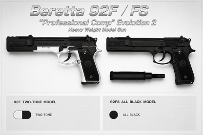 TANAKA WORKS タナカ Beretta 92F Professional Comp Evolution 2 モデルガン