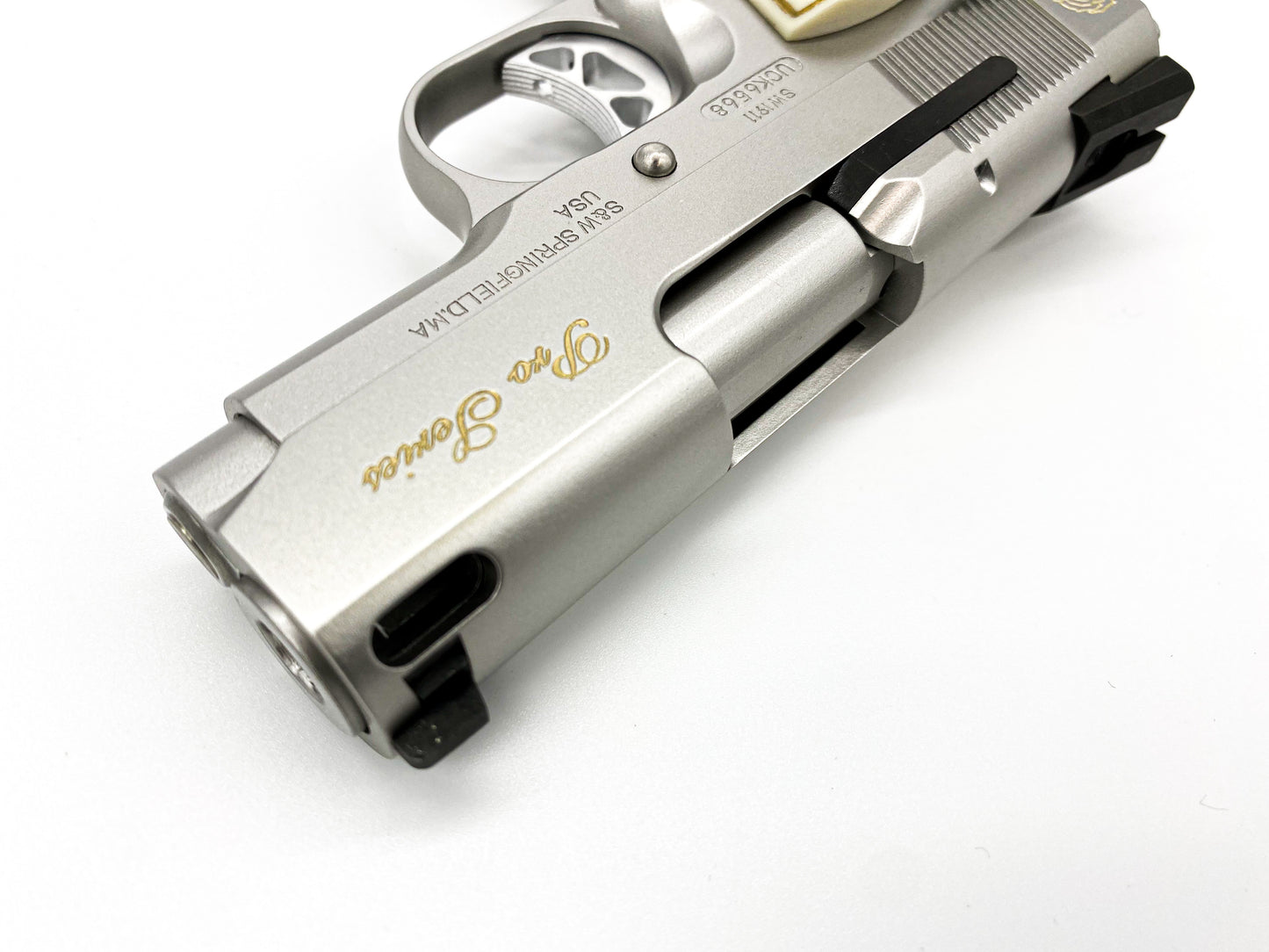 BWC SW1911AD スライド刻印 ディテール モデルガン 次元大介 限定モデル Fアームズ