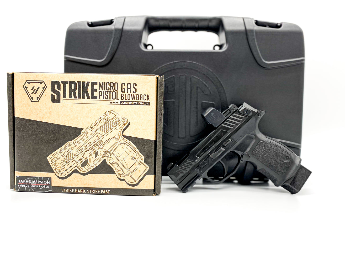 ドットサイト&専用ガンケースセット EMG/VFC SI SMP Strike Industries Licensed