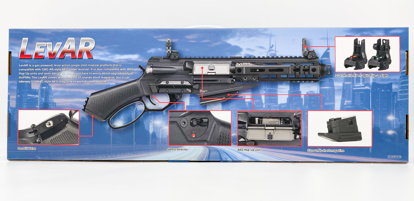 正規輸入品 G&G LevAR7 levar7 リーバー7 レバー7